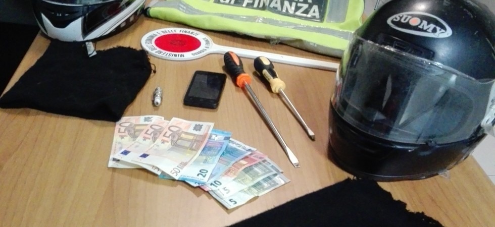 L'attrezzatura sequestrata